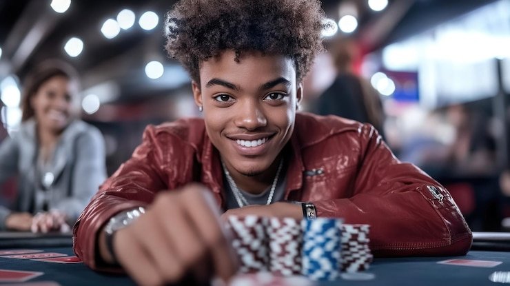 Probability distribution table showing Teen Patti hand frequencies